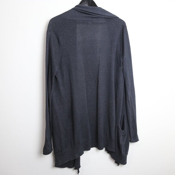 Aritzia Wilfred Silk Cashmere Long Sleeve Thin Cardigan Sweater Sz Medium - Picture 8 of 9